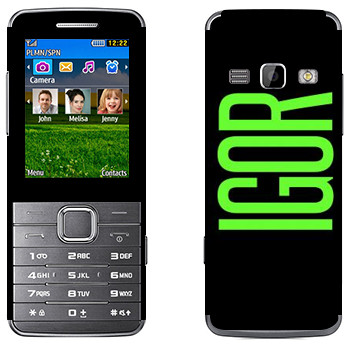   «Igor»   Samsung S5610