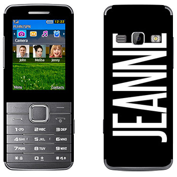   «Jeanne»   Samsung S5610