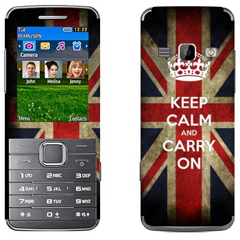   «Keep calm and carry on»   Samsung S5610
