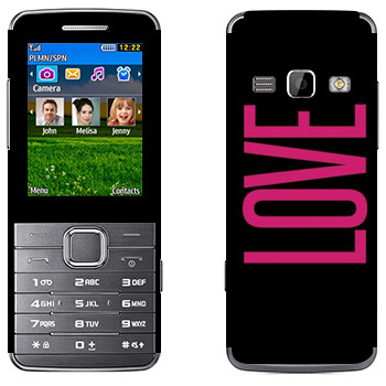   «Love»   Samsung S5610