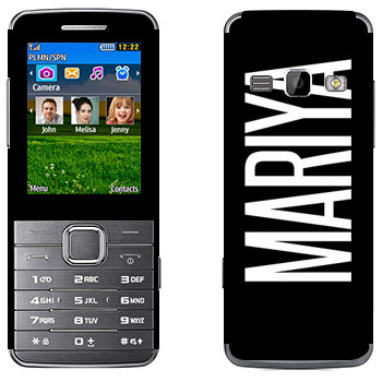   «Mariya»   Samsung S5610