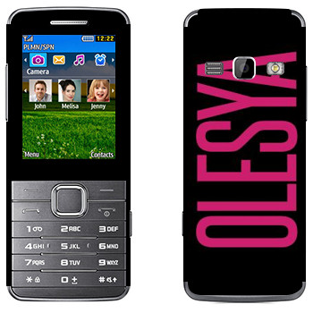  «Olesya»   Samsung S5610