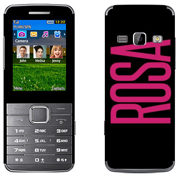   «Rosa»   Samsung S5610