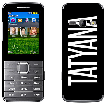   «Tatyana»   Samsung S5610