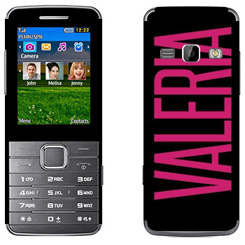   «Valeria»   Samsung S5610