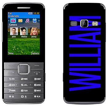   «William»   Samsung S5610