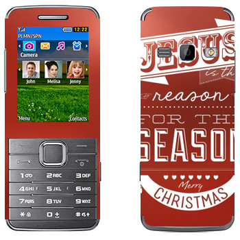   «Jesus is the reason for the season»   Samsung S5610