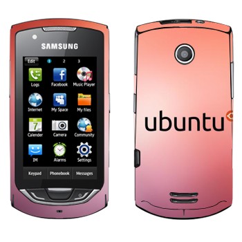   «Ubuntu»   Samsung S5620 Monte