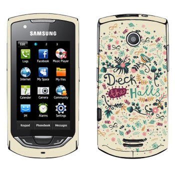   «Deck the Halls - Anna Deegan»   Samsung S5620 Monte
