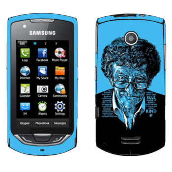   «Kurt Vonnegut : Got to be kind»   Samsung S5620 Monte