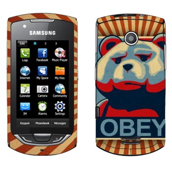   «  - OBEY»   Samsung S5620 Monte