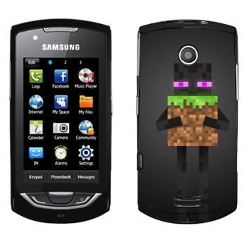   «Enderman - Minecraft»   Samsung S5620 Monte