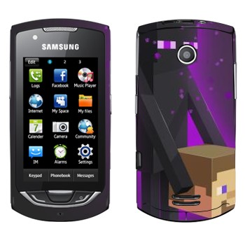   «Enderman   - Minecraft»   Samsung S5620 Monte