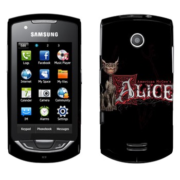   «  - American McGees Alice»   Samsung S5620 Monte