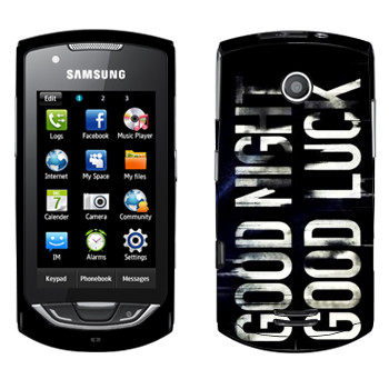   «Dying Light black logo»   Samsung S5620 Monte