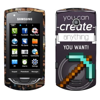   «  Minecraft»   Samsung S5620 Monte