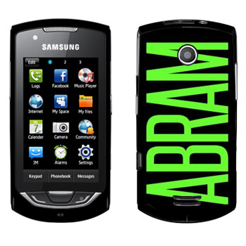   «Abram»   Samsung S5620 Monte