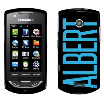   «Albert»   Samsung S5620 Monte