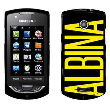   «Albina»   Samsung S5620 Monte