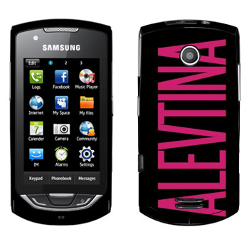   «Alevtina»   Samsung S5620 Monte