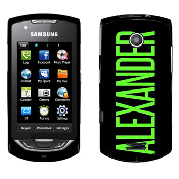   «Alexander»   Samsung S5620 Monte