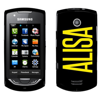   «Alisa»   Samsung S5620 Monte