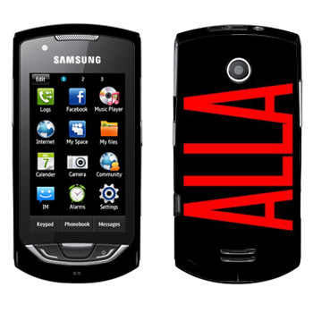   «Alla»   Samsung S5620 Monte
