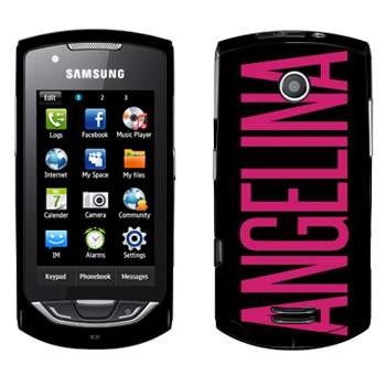   «Angelina»   Samsung S5620 Monte