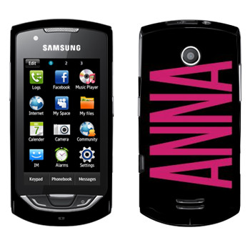   «Anna»   Samsung S5620 Monte