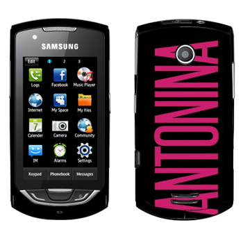   «Antonina»   Samsung S5620 Monte