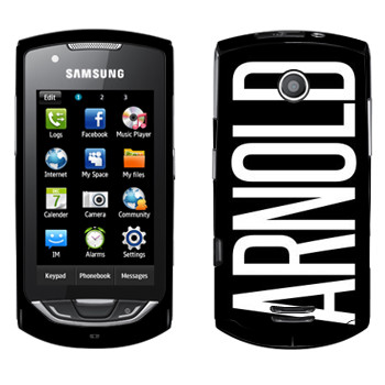   «Arnold»   Samsung S5620 Monte