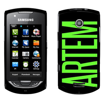   «Artem»   Samsung S5620 Monte