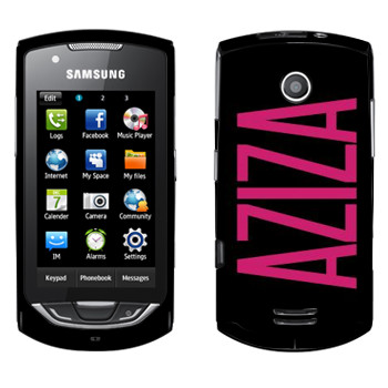   «Aziza»   Samsung S5620 Monte