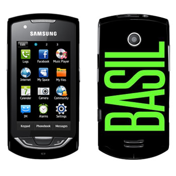   «Basil»   Samsung S5620 Monte