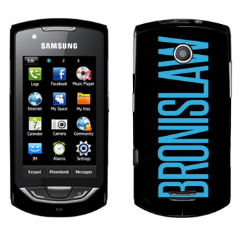   «Bronislaw»   Samsung S5620 Monte