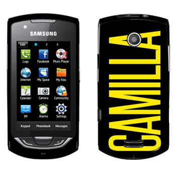   «Camilla»   Samsung S5620 Monte
