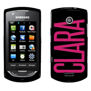   «Clara»   Samsung S5620 Monte