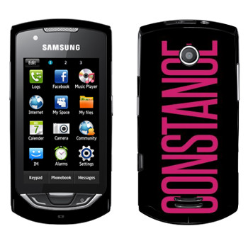   «Constance»   Samsung S5620 Monte