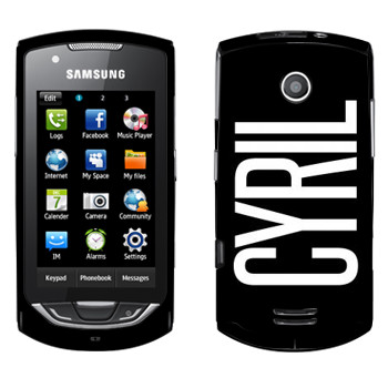   «Cyril»   Samsung S5620 Monte
