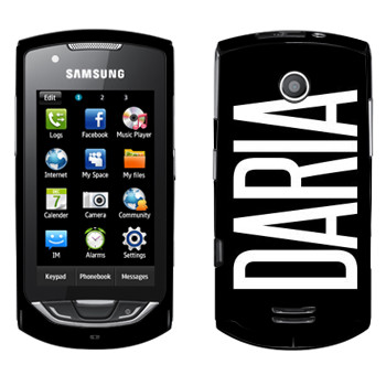   «Daria»   Samsung S5620 Monte