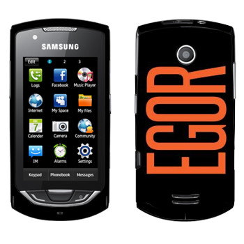   «Egor»   Samsung S5620 Monte