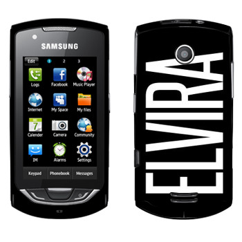   «Elvira»   Samsung S5620 Monte