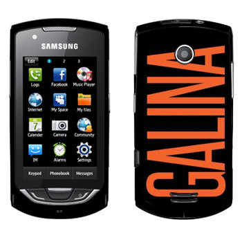   «Galina»   Samsung S5620 Monte