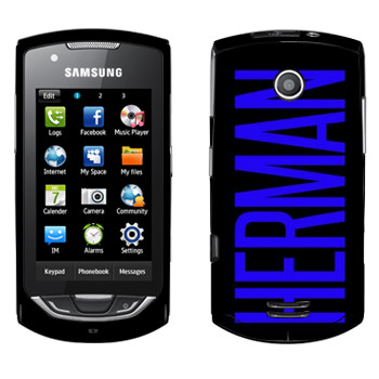   «Herman»   Samsung S5620 Monte