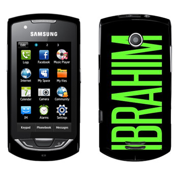   «Ibrahim»   Samsung S5620 Monte