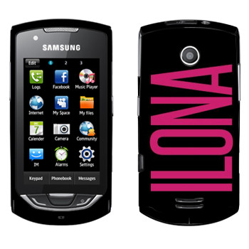   «Ilona»   Samsung S5620 Monte