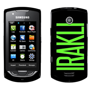   «Irakli»   Samsung S5620 Monte