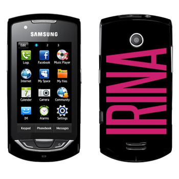   «Irina»   Samsung S5620 Monte