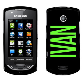   «Ivan»   Samsung S5620 Monte