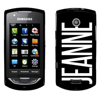   «Jeanne»   Samsung S5620 Monte